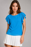 Flutter Sleeve Blouse
