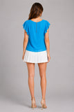 Flutter Sleeve Blouse