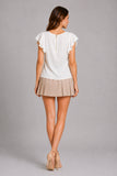 Flutter Sleeve Blouse
