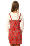 Mod Polka Dot Sleeveless Mini Dress