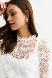 Full Sleeve Lace Top