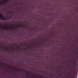 Plum Purple Embellished V-Neck Knit Jumper