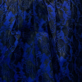 Jacquard Sleeveless Fit & Flare Mini Dress