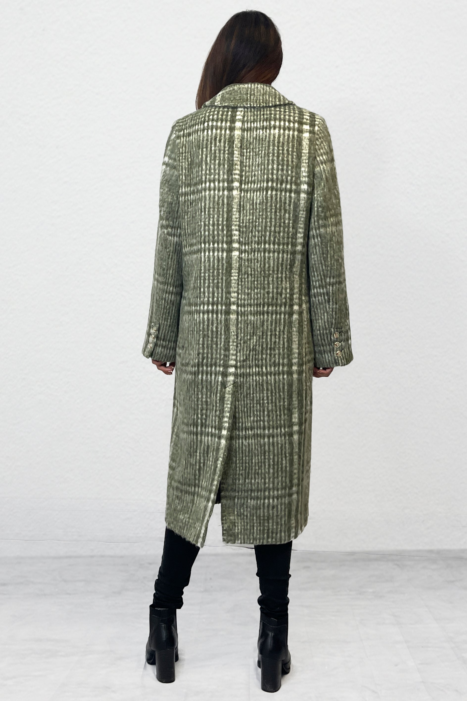 Relaxed City Smart Coat - GREEN