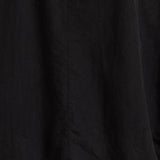 Black High Low Tiered Midi Skirt