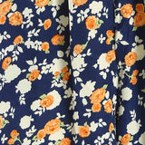 Floral Print Drawstring Shorts