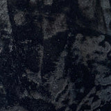 Black Crushed Velvet Stretch Leggings