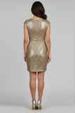 Sequin Cap Sleeve Bodycon Dress