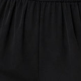 Short-Sleeve Jumpsuit with Cut-Out Yoke