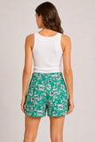 Floral High Waisted Shorts