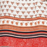 Stripe Print Short Sleeve Shift Dress