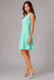 Peter Pan Collar Mini Dress