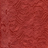 Coral Floral Lace Short Sleeve Shirt