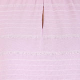 Lilac Halter Nneck Keyhole Mini Dress