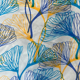 Leaf Print 3/4 Sleeve Blouse