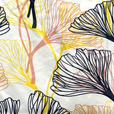 Leaf Print 3/4 Sleeve Blouse