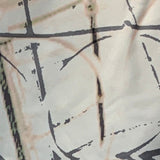 Abstract Printed Zip-Front Bomber Jacket
