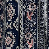 Paisley Print Off-Shoulder Bardot Top