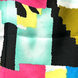 Multi Colour Abstract Print Sleeveless Top