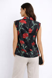 3D Floral Layered Top