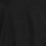 Black Embroidered Lace Sleeve Top