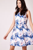 Tie-Dye Skater Dress