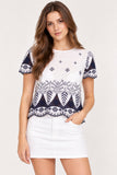 Embroidery Detail Top