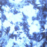 Blue Tie-Dye Scoop Neck Bodysuit