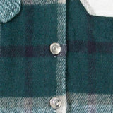Check Brushed Shacket