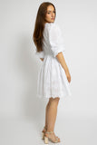 Breezy White Broderie Anglaise Dress