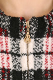 Tartan Plaid Bomber Jacket