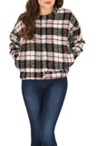 Tartan Plaid Bomber Jacket