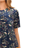 Statement Velvet Print Top