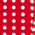 Short Sleeve Maxi Dress in Polka Dot -RED
