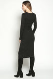Long Sleeve Premium Ribbed Dress